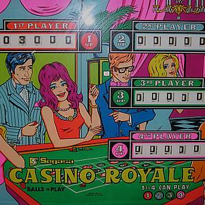 Details about   Segasa Casino Royale pinball super kit 