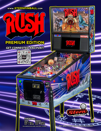 The Rush Pinball Machine Has Arrived in All Its Ridiculously Detailed Glory