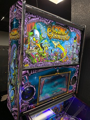 Cosmic Carnival Pinball Machine - Game Room Planet
