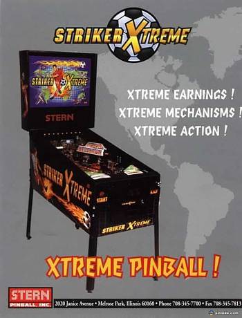 2000 Stern Striker Xtreme Pinball Machine Tune-up Kit Includes ALL Sleeves! 