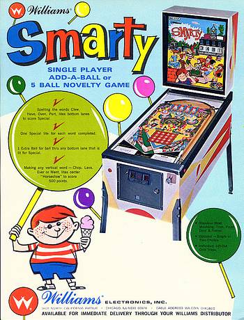 1968 Williams Smarty Pinball Machine Fuse Kit 