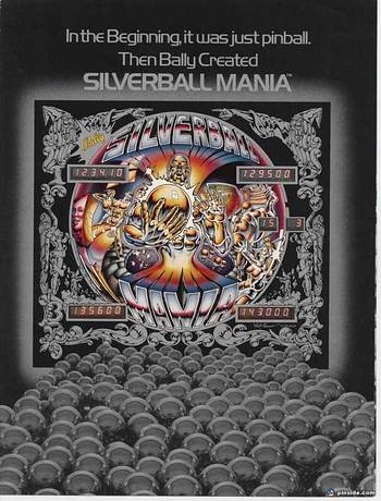 SILVER BALL MANIA Pinball Insert Decals LICENSED