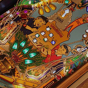 Bally and Williams pinball machines, OXO and Gilligans Isl…