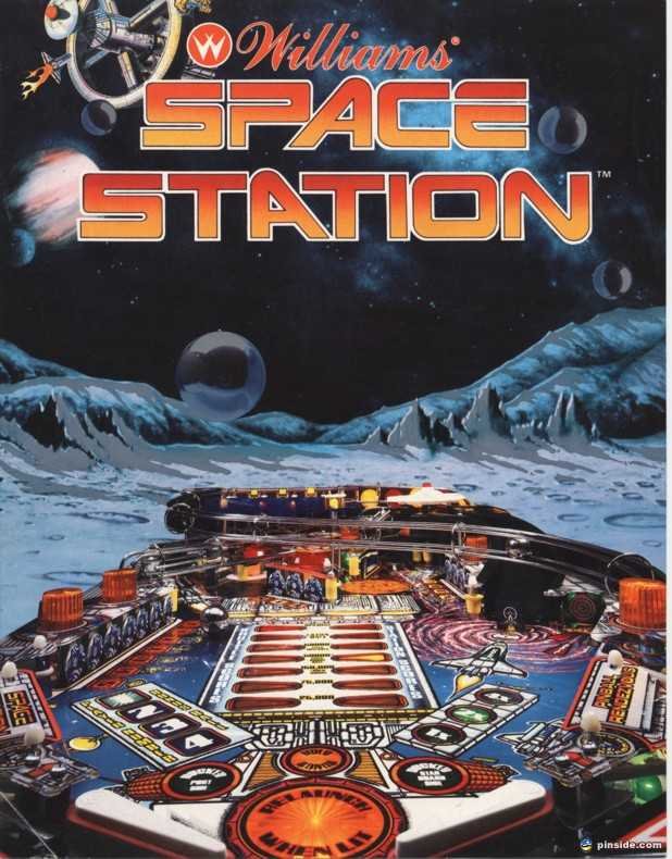 williams pinball machine space station