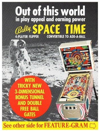 Space Time Pinball Machine